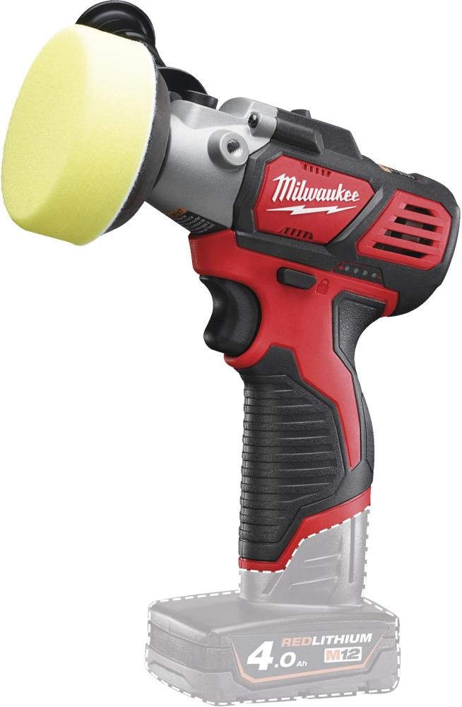 Milwaukee Akku-Polierer M12BPS-0 ohne Akku ohne Ladegerät Karton Produktbild img2 L