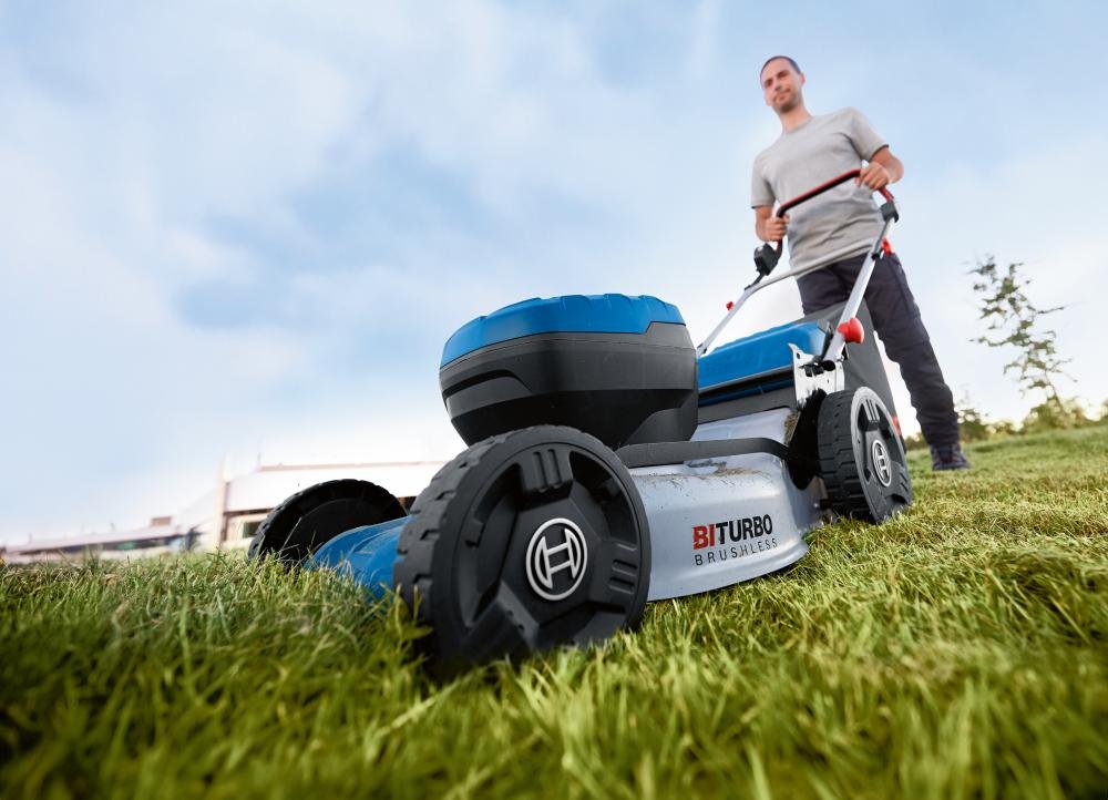 Akku-Rasenmäher solo GRA 18V2-46 Bosch ohne Akku ohne Ladegerät Karton Produktbild img3 L