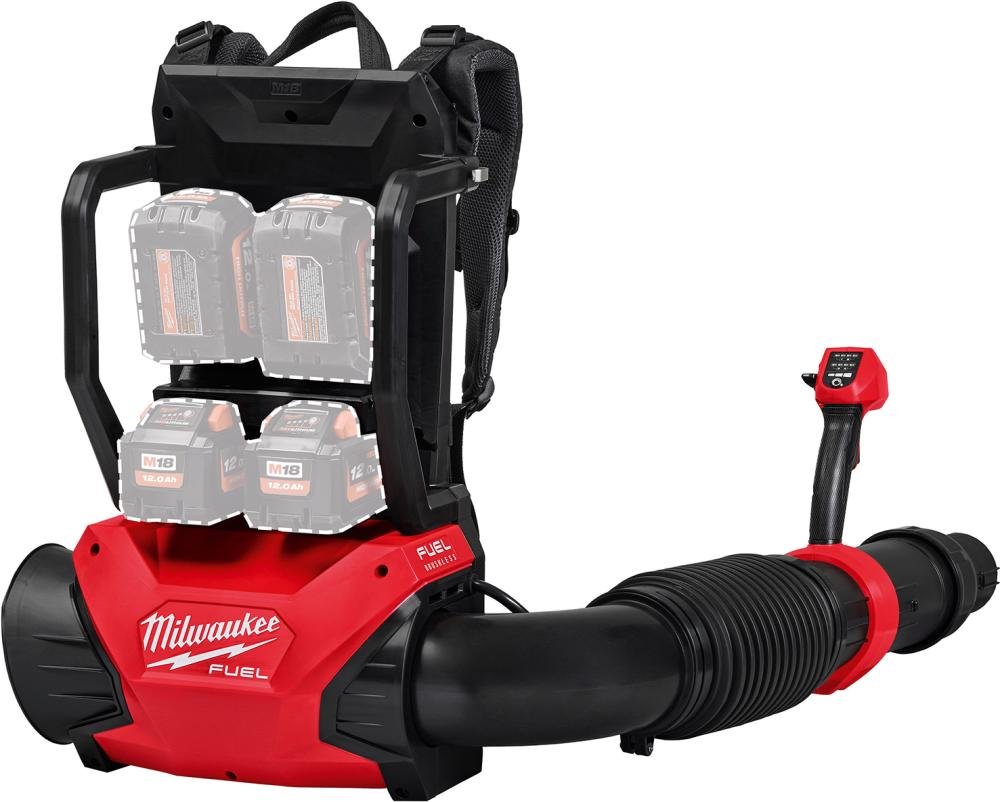 Milwaukee Akku-Rucksackgebläse soloM18 F2BPB-0 ohne Akku ohne Ladegerät Karton Produktbild img1 L