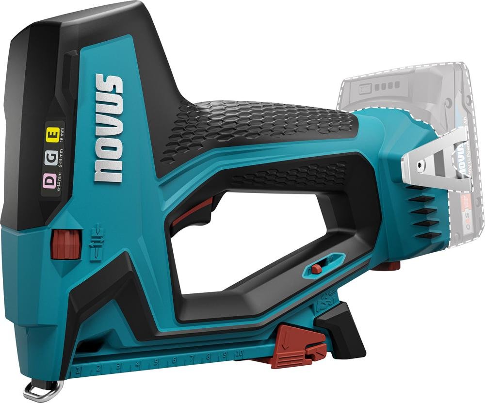 Akku-Klammergerät solo J- 551 Novus ohne Akku ohne Ladegerät Karton Produktbild img1 L