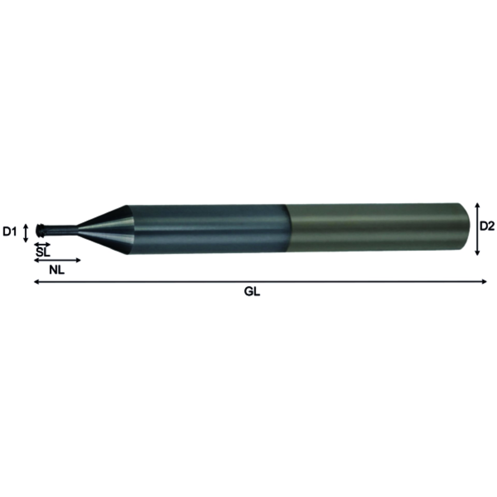 VARGUS Gewindefräser M5X0.8-2XD2 x D (L1 ? 2 x Gewindedurchmesser) Produktbild img1 L