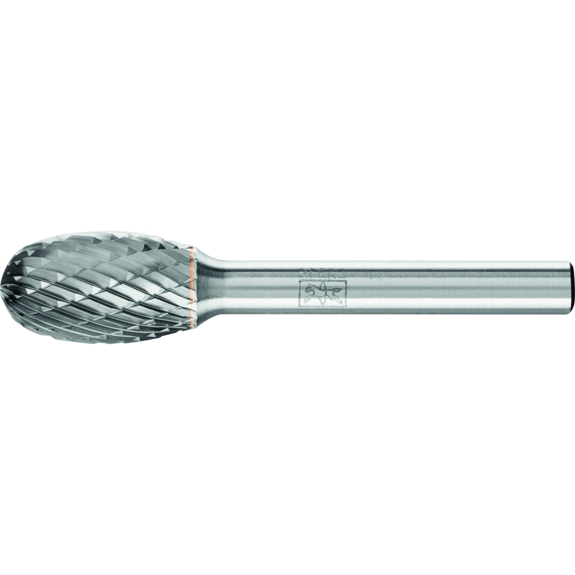 PFERD TOOLS Hartmetall Hochleistungsfrässtift TOUGH Tropfen TRE Ø 12x20mm Schaft-Ø 6 mm schlagfest Produktbild img1 L