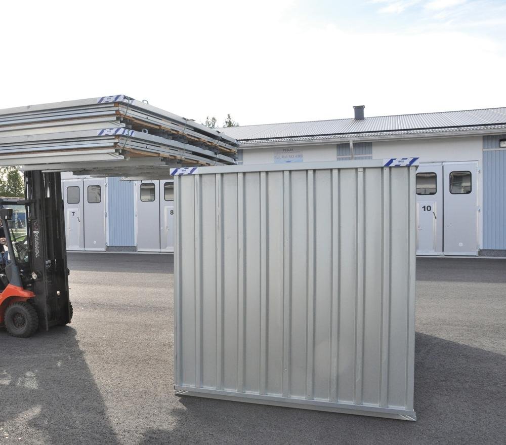 Standard-Ausführung (ohne Zubehör), mit stirnseitiger, einflügeliger Tür 1150x1890 mm Produktbild img3 L