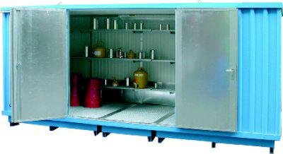 Thermo-Gefahrstofflager, verzinkt Produktbild img2 L