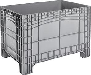 Großbehälter PE,4 Füße 1200x800x800mm,gr Produktbild img1 L