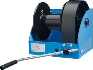 Handseilwinde, Modell SW-W-SGO, mit Schneckengetriebe Produktbild img1 L