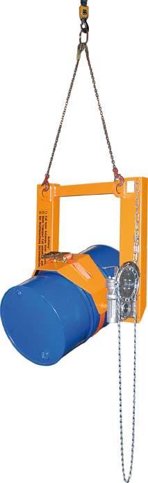 Fasskipper, Kippvorgang mit Kette Produktbild img1 L