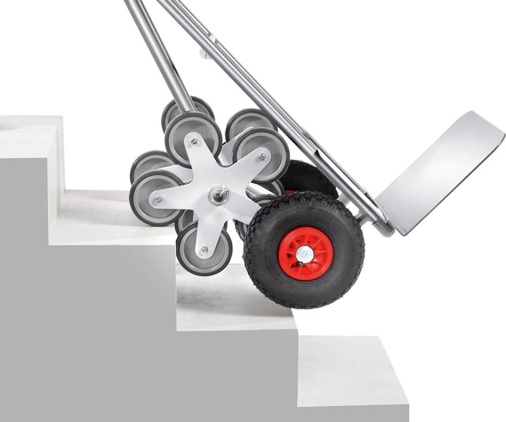 Alu-Treppenkarre AK1327 200kg,Schaufel250x320,Luft-Bereifung fetra Produktbild img2 L