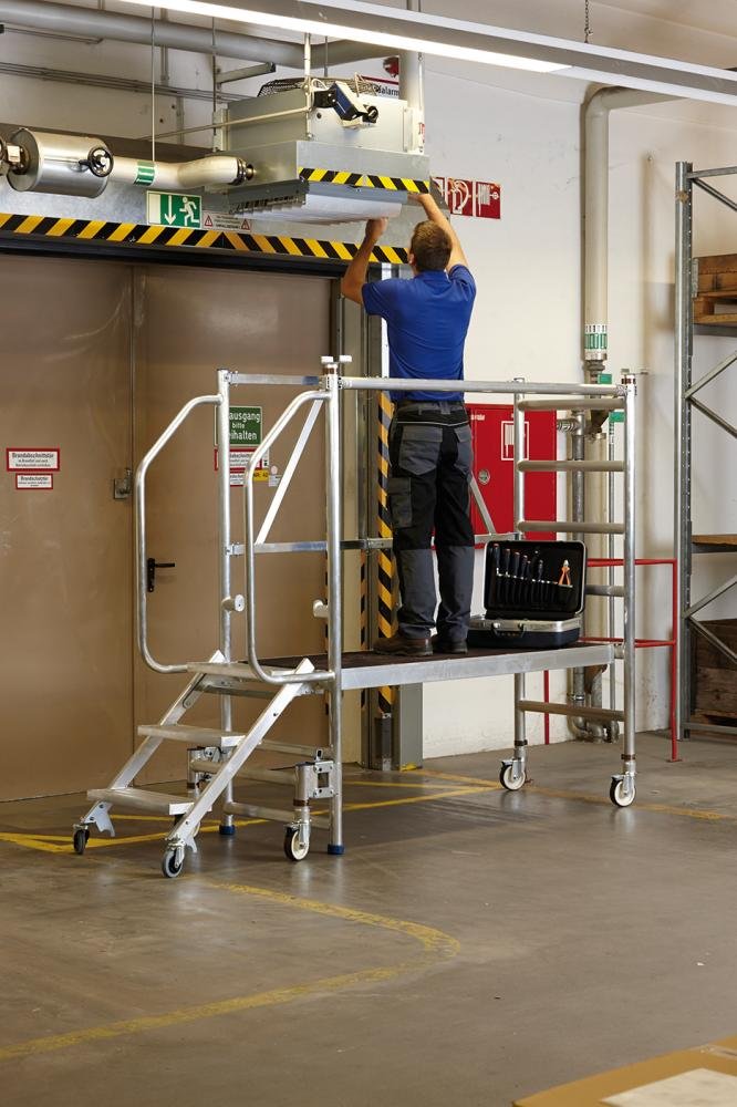Zarges Arbeitsplattform Z600 klapbar 600x1800 Produktbild img1 L
