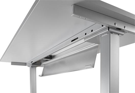 Schreibtisch Nuss von 735 - 1190 mm Produktbild img4 L