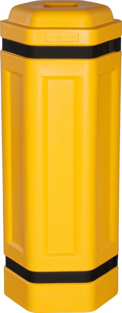 Säulenschutz achteckig für Pfosten B100xT100 mm gelb B435xT390xH1000 mm Produktbild img1 L