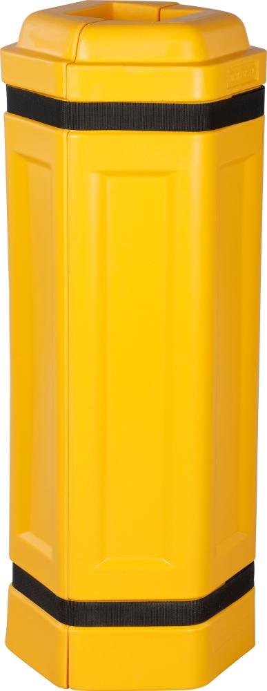Säulenschutz achteckig für Pfosten B150xT150 mm gelb B435xT390xH1000 mm Produktbild img1 L
