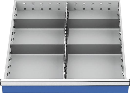 Metalleinteilungen FH50 B705 x T705 Produktbild img1 L