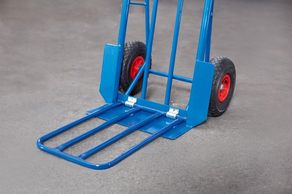 Stahlrohrkarre mit klappb. Schaufel,Luft Produktbild img2 L