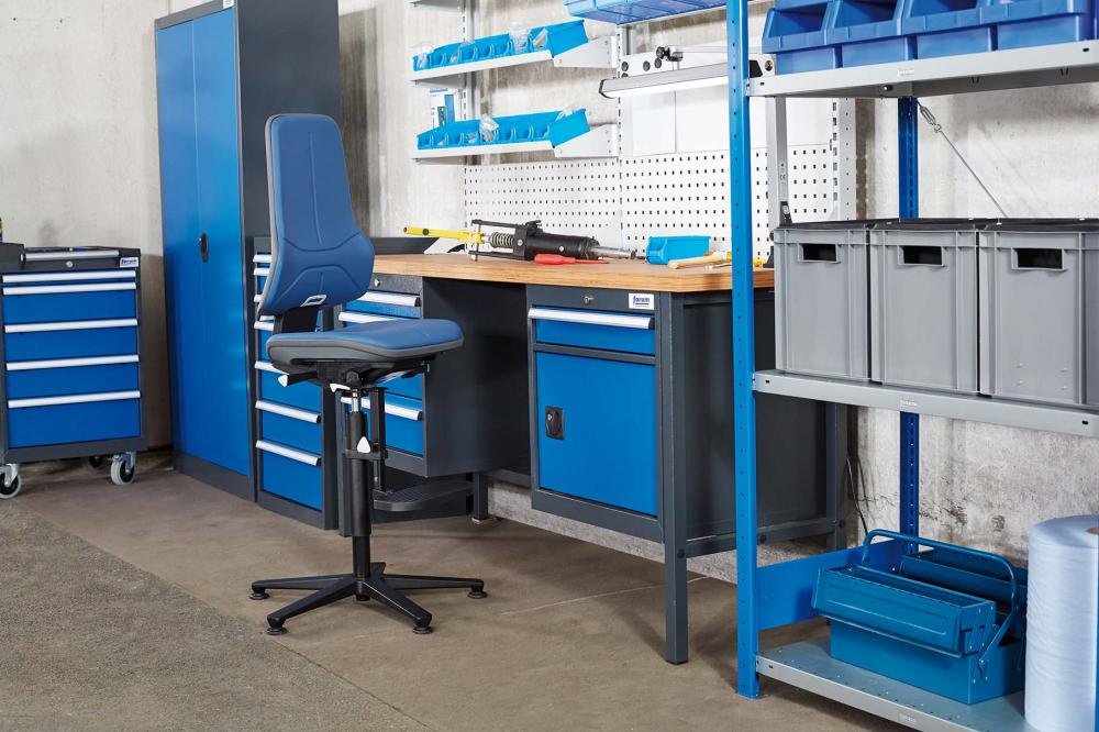 Polsterelement Pu-Schaum blau für Arbeitsstuhl Neon Produktbild img3 L