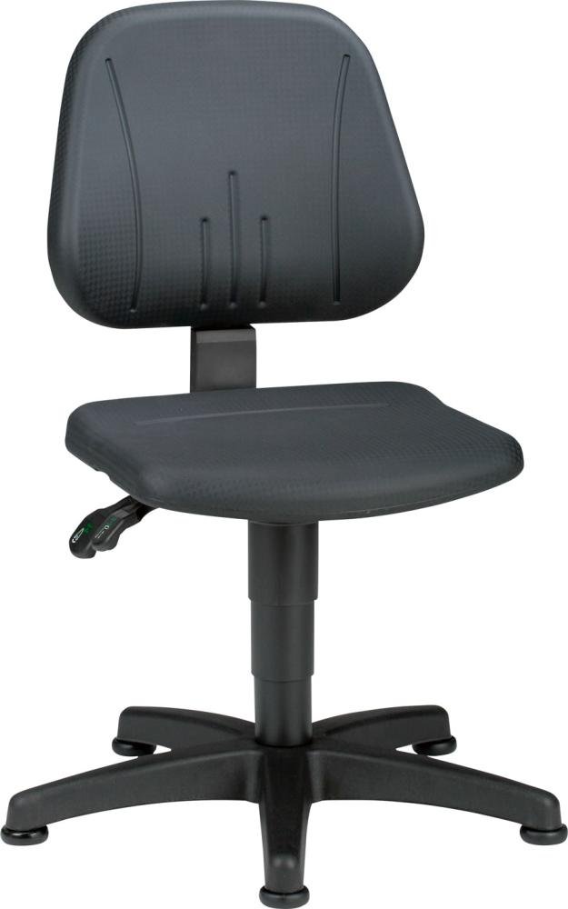 BIMOS Arbeitsstuhl Unitec 1 mit Gleiter Sitzhöhe 440-620mm Integralschaum Permanentkontakt Produktbild img1 L