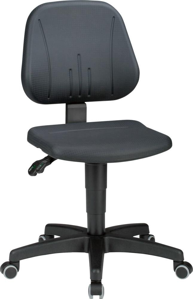 BIMOS Arbeitsstuhl Unitec 2 mit Rollen Sitzhöhe 440-620mm Integralschaum Permanentkontakt Produktbild img1 L