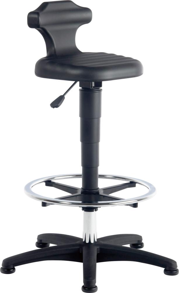 Bimos Sitz-Steh-Stuhl 9419-2000 Flex 3 Sitzhöhe 510-780 mm mit Gleiter /Fußring Produktbild img1 L