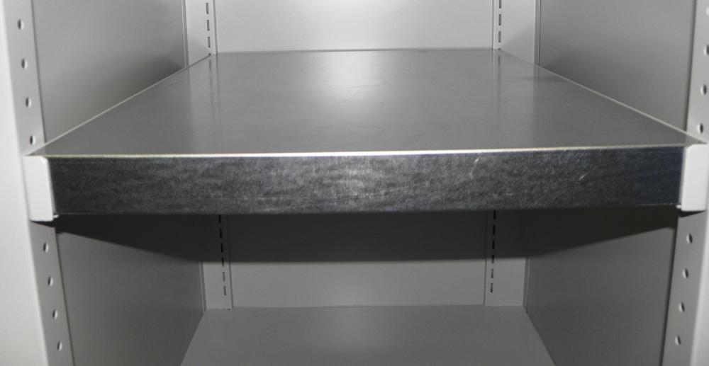 PAVOY Einlegeboden für Vertikalauszugschrank verzinkt B426xT550xH30mm Produktbild img1 L