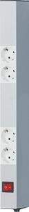 RAU. Energieleiste 500mm 5 Dosen Produktbild img1 L