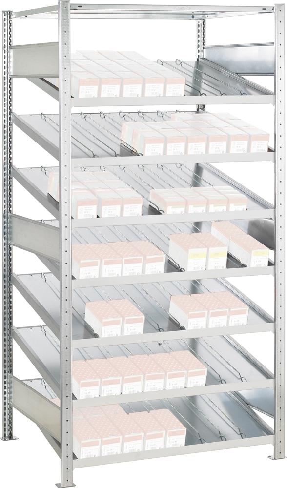 Schrägbodenregal, einseitig Produktbild img1 L