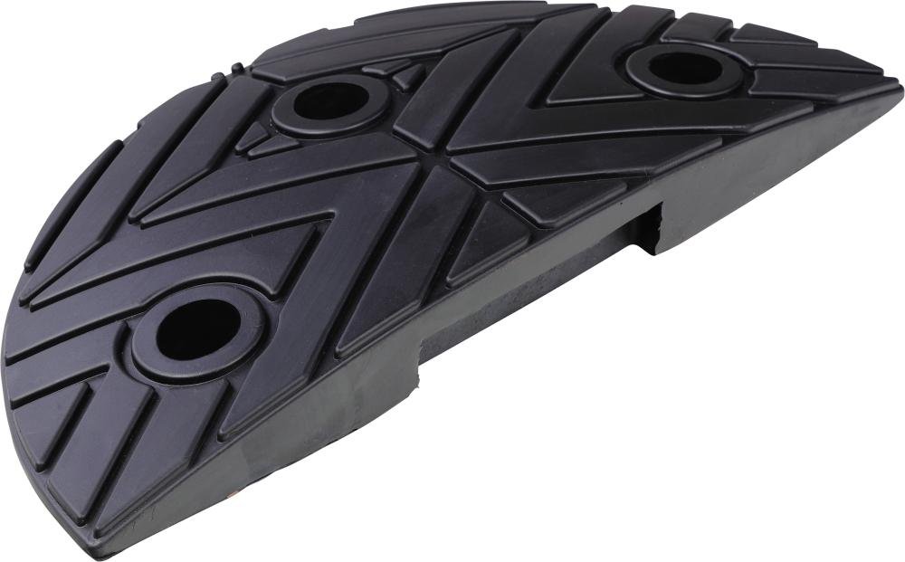 Fahrbahnschwelle Endstück schwarz B250xT420xH50 mm Produktbild img1 L