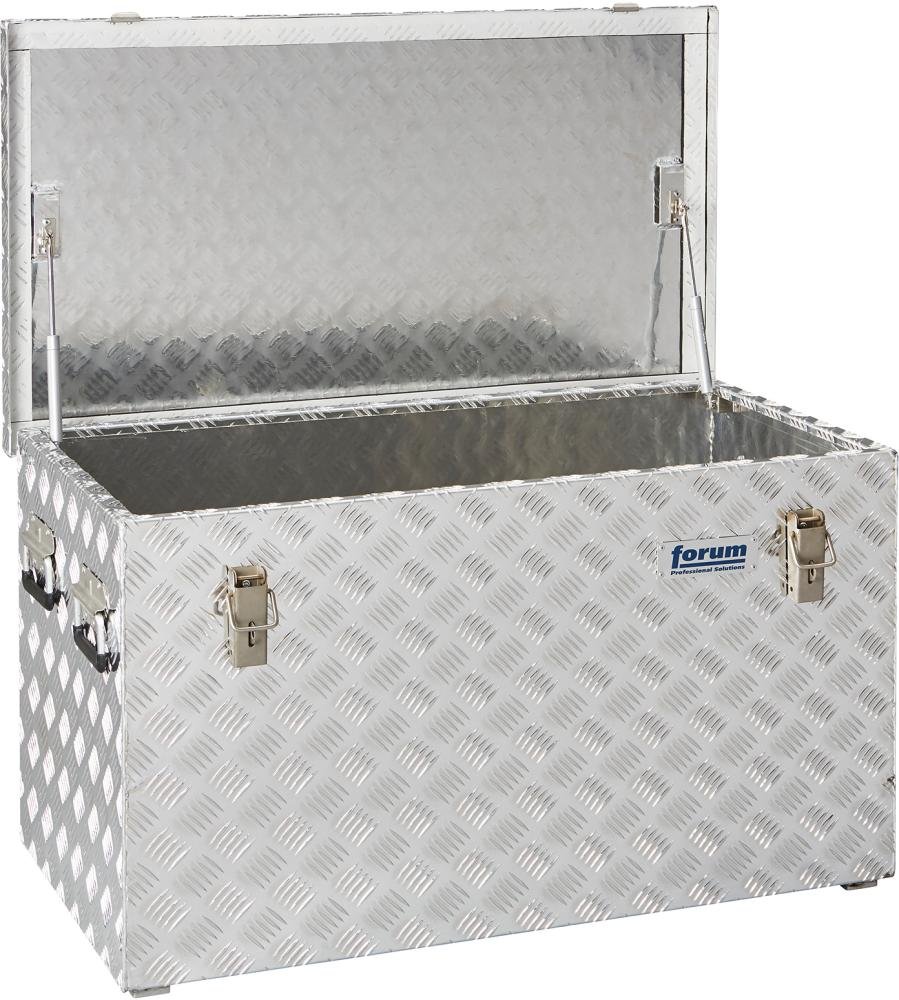 FORUM Alu Transportkiste 878x475x480mm Riffelblech200 Liter Produktbild img2 L