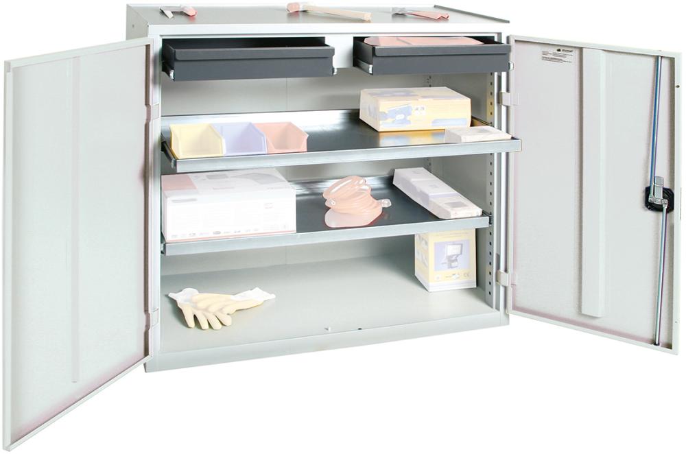 Werkzeug- und Materialschrank Serie 3000, 2 Schubladen, 2 Wannenböden Produktbild img1 L