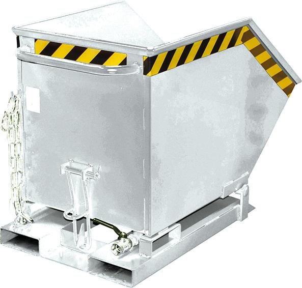 Späne-Kippmulde 250 l 1130x590x740mm,vzk. Produktbild img1 L