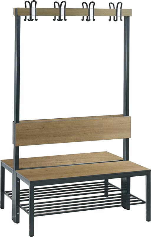 Garderobenbank H1650xB1000xT760mm Produktbild img1 L