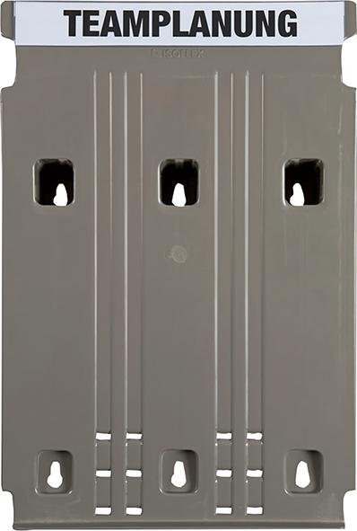 Grund-Modul "Flat" fuer Wandsortierer 58 x 240 x 392 mm hellgrau Produktbild img1 L