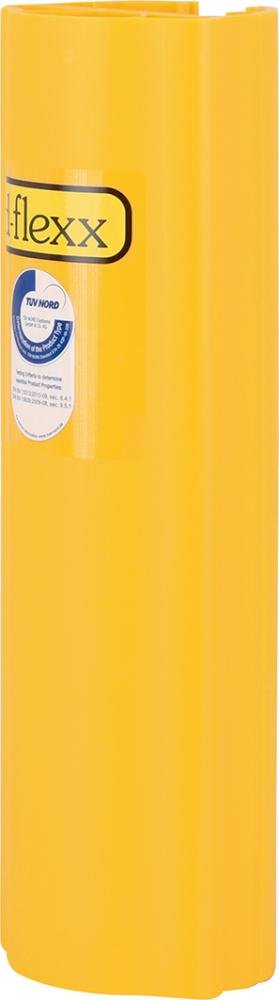 Regalanfahrschutz Alfa gelb H600 mm B75-100 mm Produktbild img4 L