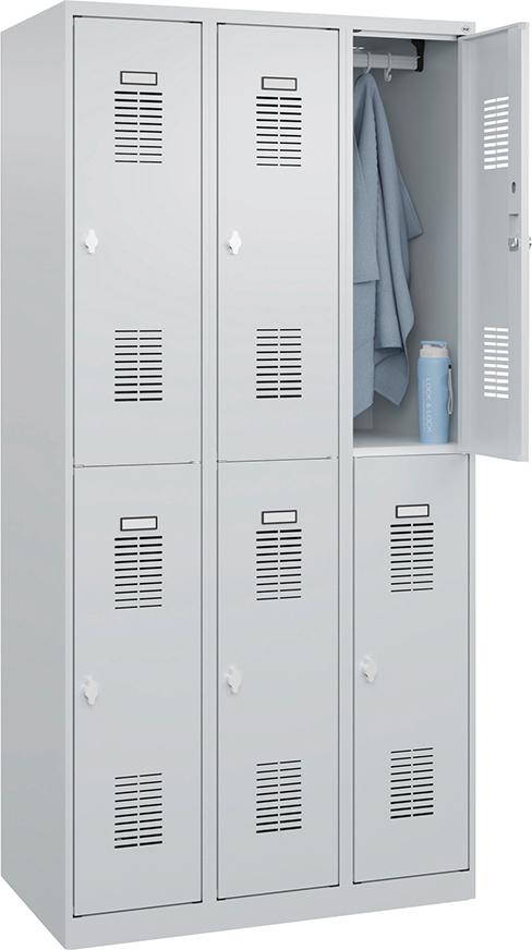 Garderobenschrank, doppelstöckig Produktbild img6 L