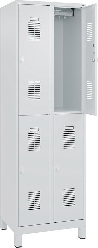 Garderobenschrank, doppelstöckig Produktbild img11 L