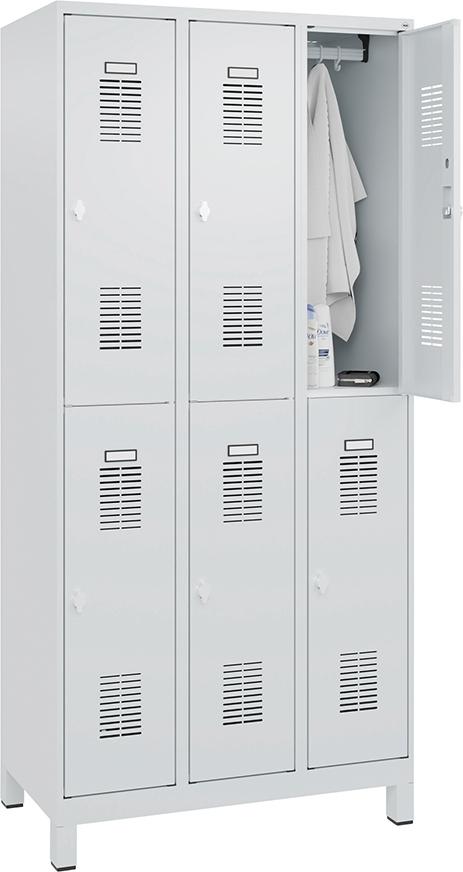 Garderobenschrank, doppelstöckig Produktbild img16 L