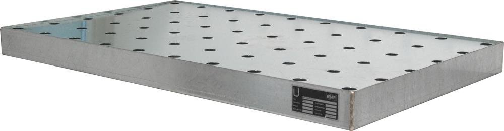 Kleingebinde-Auffangwanne mit Lochblechrost Produktbild img1 L