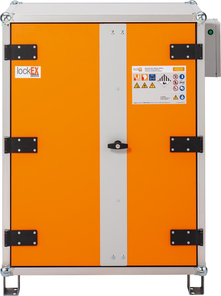 Akku-Lager- und Ladeschrank Premium 8/10, lockEX2.0 Produktbild img2 L