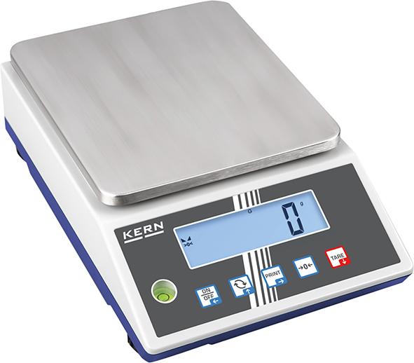 KERN Laborwaage PCB 6000-0 Wägebereich 6000g Ablesbarkeit 1g Produktbild img1 L