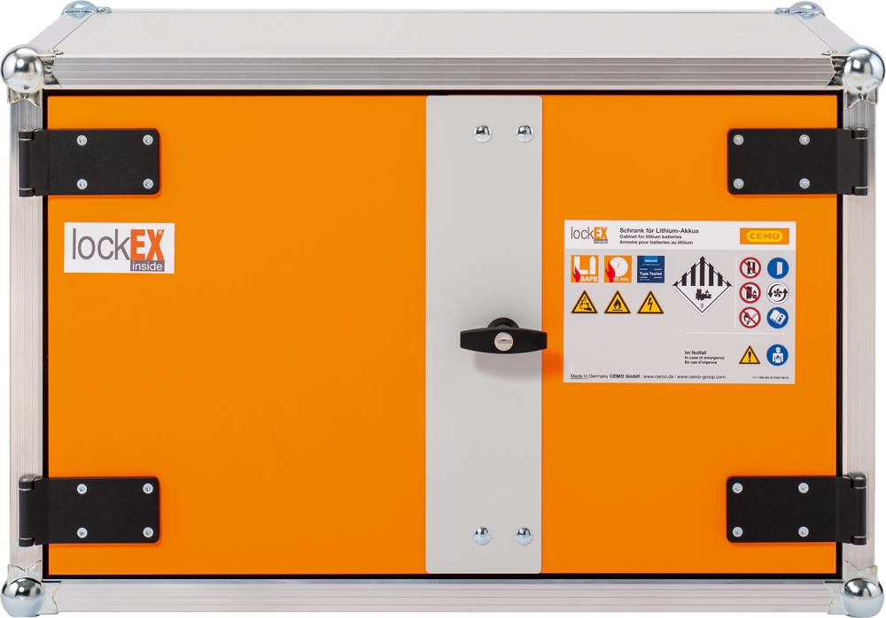 Akku-Lagerschrank BASIC 8/5, lockEX2.0 Produktbild img2 L