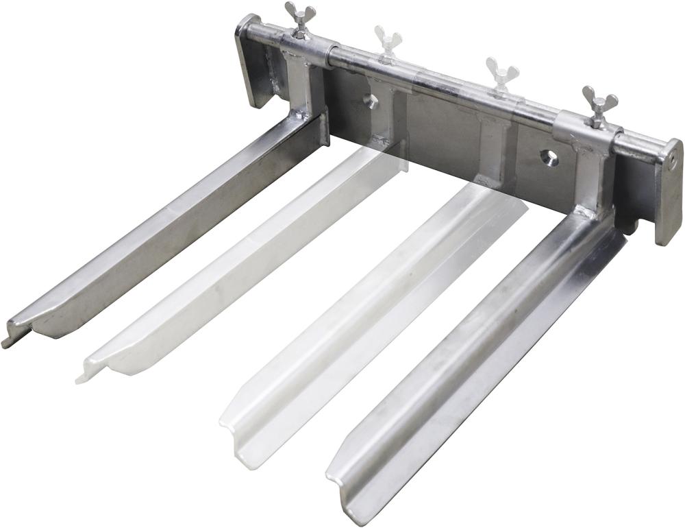 VARIOFIT Gabezinken verstellbar für Materialheber 450mm verzinkt Produktbild img1 L