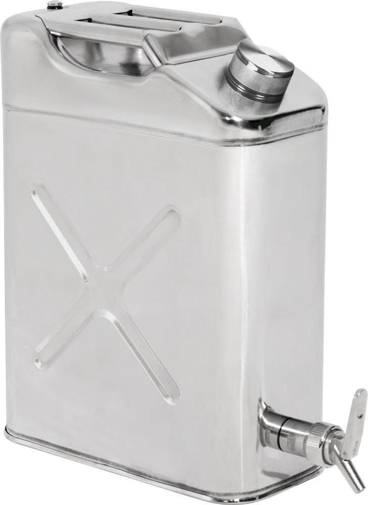 Dosierkanister Edelstahl 20 l ASECOS Produktbild img1 L