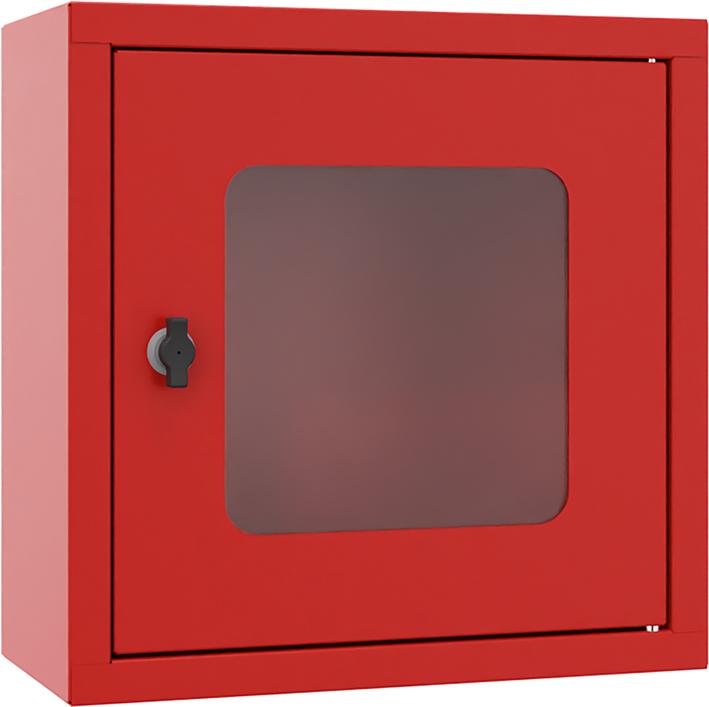 PAVOY Hängeschrank für Defibrillator 400x400x200mm mit Alarm akustisch Produktbild img1 L