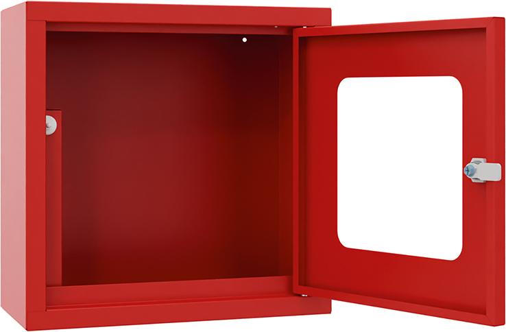 PAVOY Hängeschrank für Defibrillator 400x400x200mm mit Alarm akustisch Produktbild img2 L