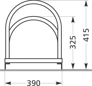 Bogenparker (zweiseitige Radeinstellung), zerlegt Produktbild img2 L