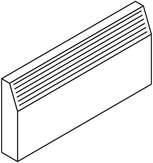 Elektro-Wandkonvektor ,2000 Watt, Thermostat und Temperaturwähler Produktbild img1 L