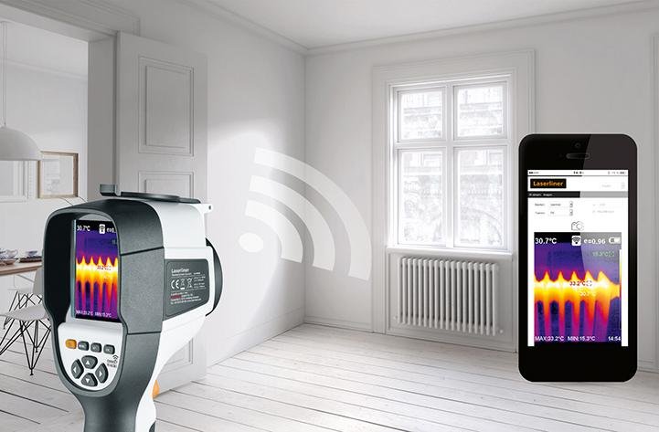 Wärmebildkamera ThermoCamera Connect Laserliner Produktbild img15 L