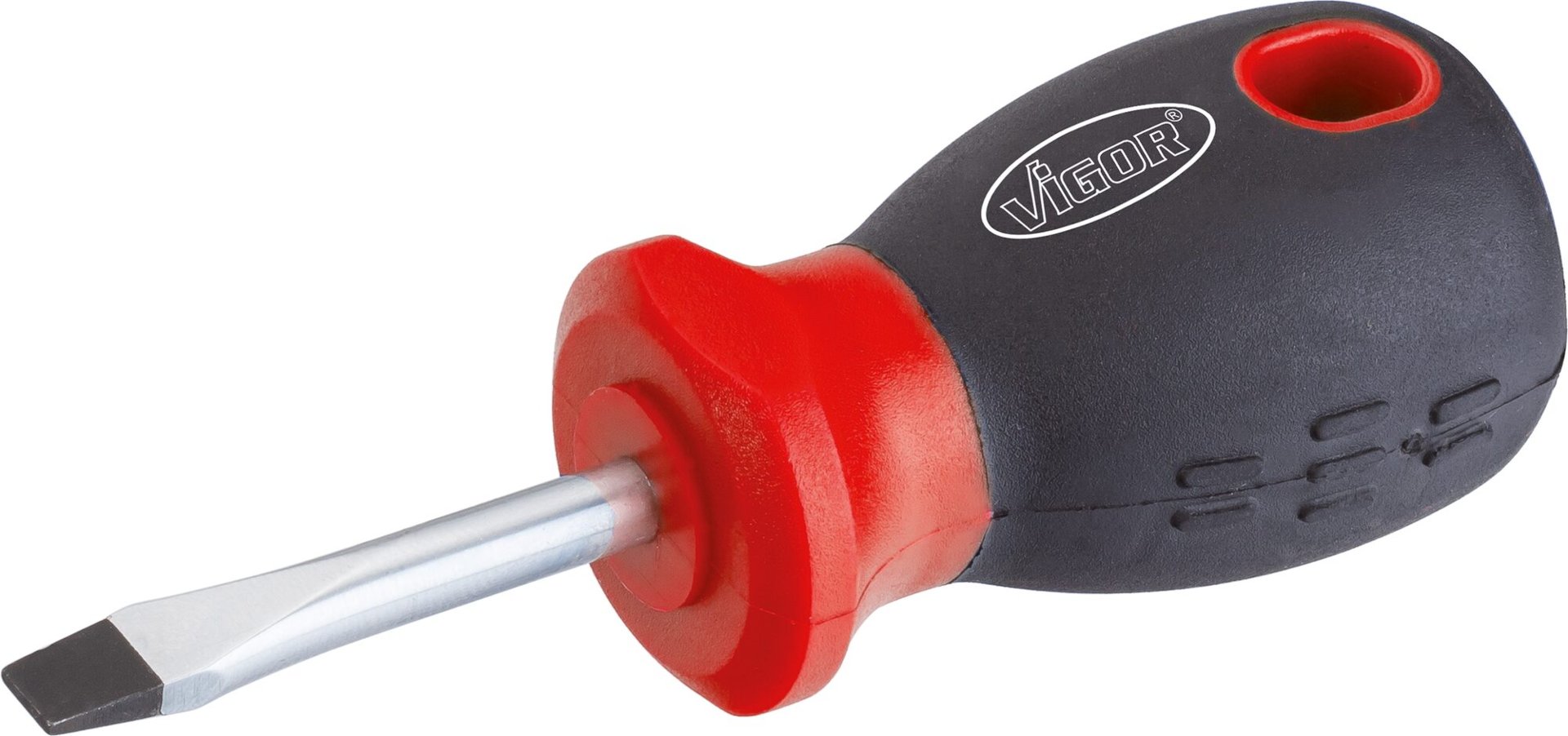 VIGOR Schraubendreher ∙ kurz ∙ V1208 ∙ Schlitz Profil ∙ SW 1 x 5,5 mm Produktbild img1 L