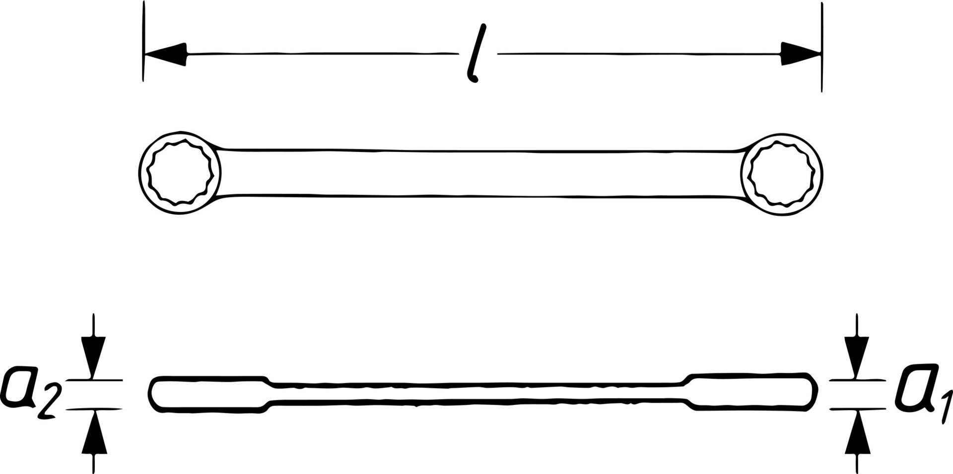 VIGOR Doppel Ratschen-Ringschlüssel 4-in-1 Produktbild img9 L