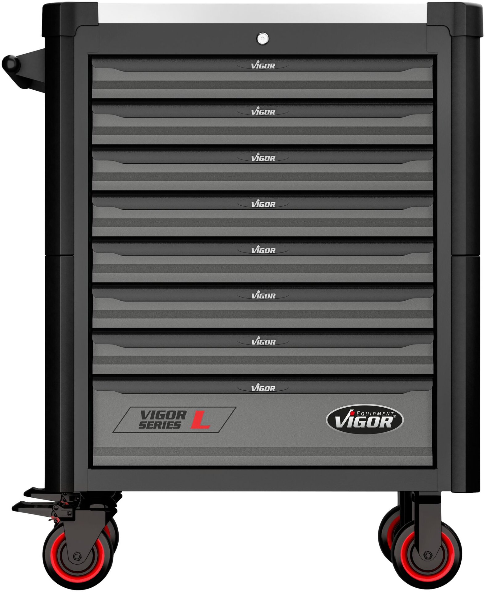 VIGOR Werkstattwagen Series L ∙ leer ∙ V1901-X ∙ L x B x H: 723 mm x 459 mm x 1002 mm Produktbild img9 L