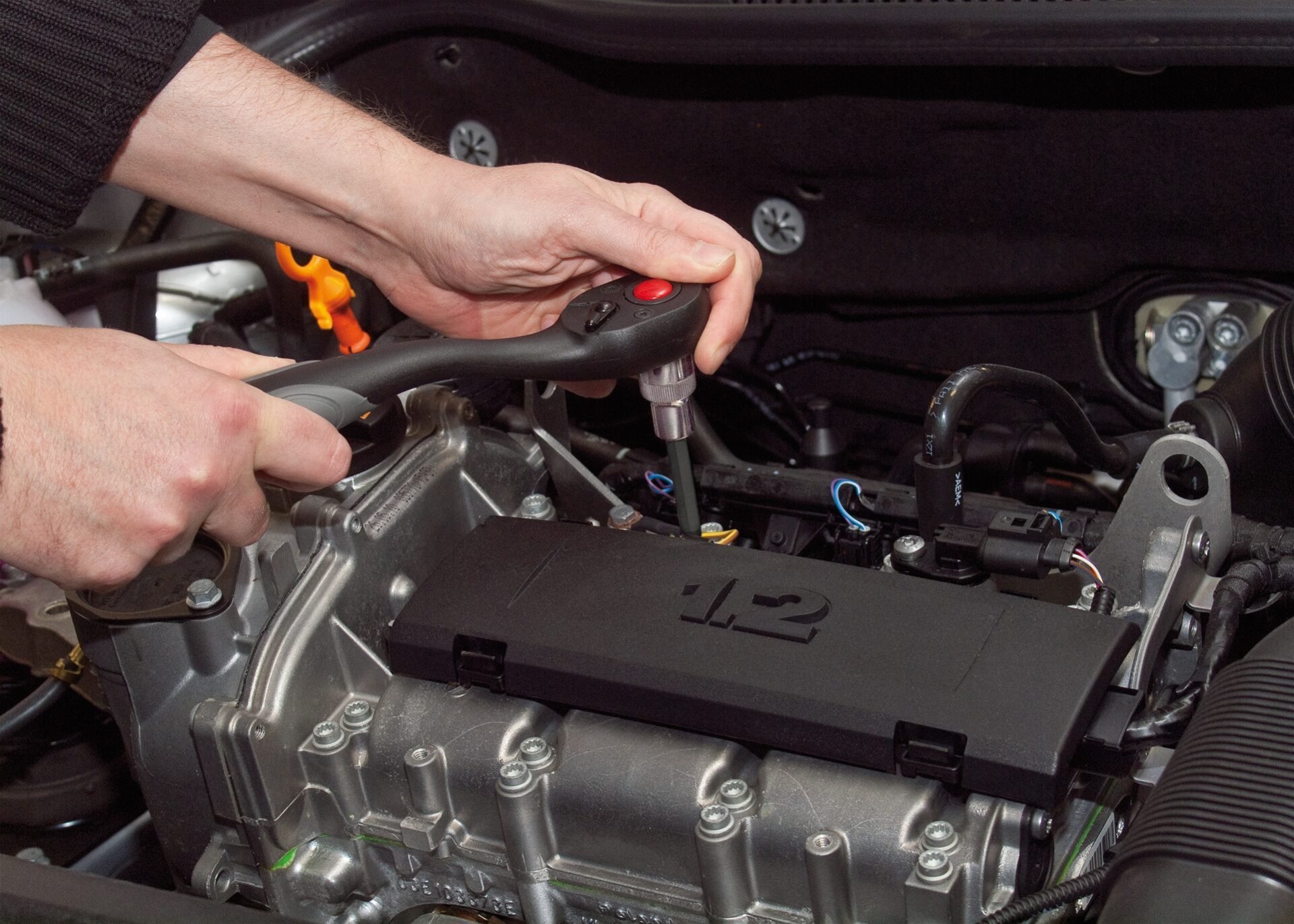 VIGOR Schraubendrehereinsatz Satz ∙ V1917 ∙ 1/2 Zoll (12,5 mm) Vierkant hohl ∙ Innen TORX® Profil ∙ 32-teilig ∙ T20&nbsp;–&nbsp;T70 ∙ Anzahl Werkzeuge: 32 Produktbild img7 L